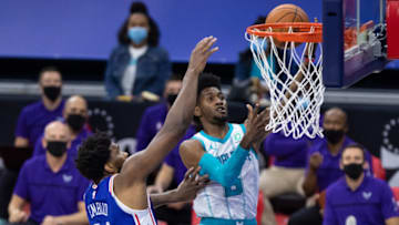 Jalen McDaniels, Philadelphia 76ers Mandatory Credit: Bill Streicher-USA TODAY Sports