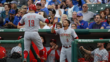 CHICAGO, IL - OCTOBER 01: Joey Votto. (Photo by Jonathan Daniel/Getty Images)