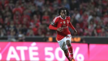 LISBON, PORTUGAL - JANUARY 23: Benfica's midfielder Renato Sanches during the match between SL Benfica and FC Arouca at Estadio da Luz on January 23, 2016 in Lisbon, Portugal. (Photo by Carlos Rodrigues/Getty Images)