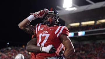 OXFORD, MS - NOVEMBER 21: New York Giants Evan Engram