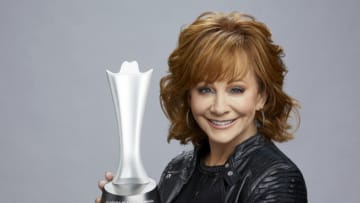 Reba McEntire, host of THE 53RD ACADEMY OF COUNTRY MUSIC AWARDSÃÂ®, broadcast LIVE from the MGM Grand Garden Arena in Las Vegas Sunday, April 15 (8:00-11:00 PM, live ET/delayed PT) on the CBS Television Network. Photo: Cliff Lipson/CBS ÃÂ©2018 CBS Broadcasting, Inc. All Rights Reserved