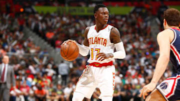 ATLANTA, GEORGIA - APRIL 22: Dennis Schroder