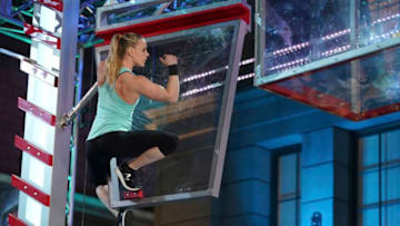 AMERICAN NINJA WARRIOR -- "Los Angeles Finals" -- Pictured: Anna Shumaker -- (Photo by: Tyler Golden/NBC/NBCU Photo Bank via Getty Images)
