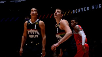 Michael Porter Jr & Jokic (Photo by Bart Young/NBAE via Getty Images)