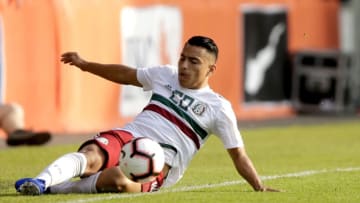 DOETICHEM, NETHERLANDS - MAY 31: Jairo Torres of Mexico U21 during the match between Holland U21 v Mexico U21 at the De Vijverberg on May 31, 2019 in Doetichem Netherlands (Photo by Peter Lous/Soccrates/Getty Images)