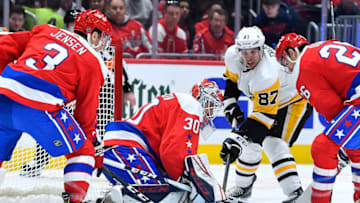 Ilya Samsonov, Washington Capitals Mandatory Credit: Brad Mills-USA TODAY Sports