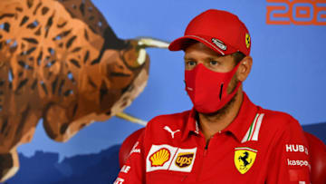 Sebastian Vettel, Ferrari, Formula 1 (Photo by MARK SUTTON/POOL/AFP via Getty Images)
