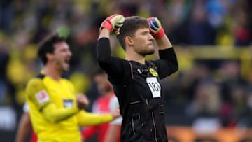Gregor Kobel. (Photo by Joosep Martinson/Getty Images)