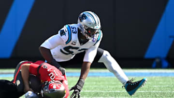 Brian Burns, Carolina Panthers Mandatory Credit: Bob Donnan-USA TODAY Sports
