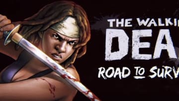 Michonne - The Walking Dead: Road To Survival promotional artwork, Skybound and Scopely