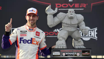 Denny Hamlin, Joe Gibbs Racing, Dover, NASCAR (Photo by Jared C. Tilton/Getty Images)