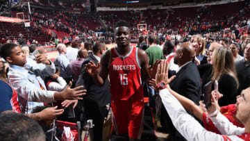 HOUSTON, TX - NOVEMBER 9: Clint Capela