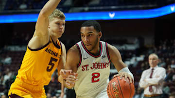 St. John's basketball forward Julian Champagnie (David Butler II-USA TODAY Sports)