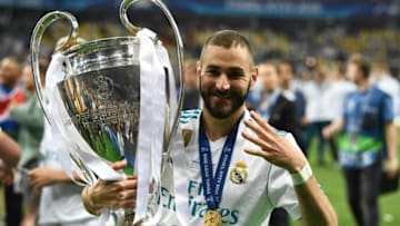 Real Madrid, Karim Benzema (Photo credit should read FRANCK FIFE/AFP via Getty Images)