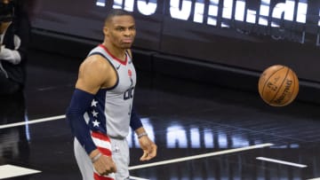 Washington Wizards Russell Westbrook. Mandatory Credit: Bill Streicher-USA TODAY Sports