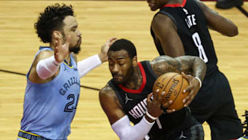 Dillon Brooks defending John Wall, Memphis Grizzlies Mandatory Credit: Troy Taormina-USA TODAY Sports