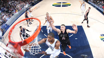 SALT LAKE CITY, UT - DECEMBER 31: Joe Johnson (Photo by Melissa Majchrzak/NBAE via Getty Images)