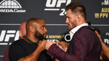 Daniel Cormier vs. Stipe Miocic (Photo by Josh Hedges/Zuffa LLC/Zuffa LLC)