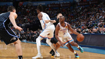 Chris Paul OKC Thunder (Photo by Zach Beeker/NBAE via Getty Images)
