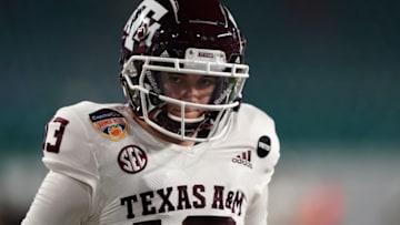 Haynes King, Texas A&M Football Mandatory Credit: Jasen Vinlove-USA TODAY Sports