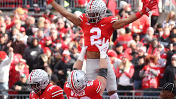 Chris Olave, Ohio State (Photo by Gregory Shamus/Getty Images)
