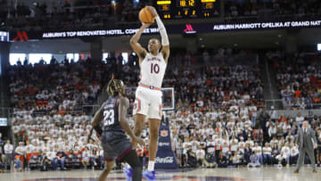 Jabari Smith remains the favorite to go with the first pick in the draft. Mandatory Credit: John Reed-USA TODAY Sports