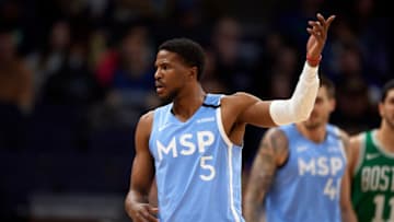 Malik Beasley of the Minnesota Timberwolves. (Photo by Hannah Foslien/Getty Images)