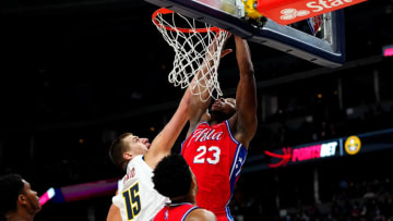 Philadelphia 76ers, Charles Bassey Mandatory Credit: Ron Chenoy-USA TODAY Sports