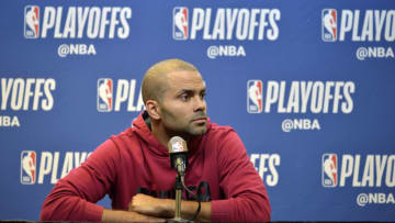 SAN ANTONIO, TX - APRIL 19: Tony Parker