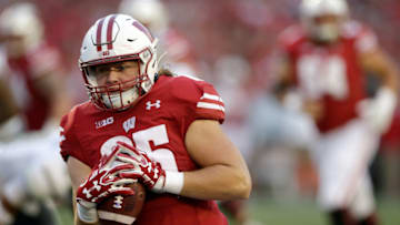 Clay Cundiff, Wisconsin Badgers. (Photo by John Fisher/Getty Images)