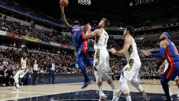 Detroit Pistons Andre Drummond. (Photo by Ron Hoskins/NBAE via Getty Images)