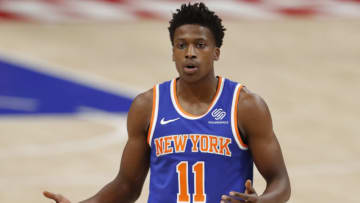 New York Knicks. (Mandatory Credit: Raj Mehta-USA TODAY Sports)