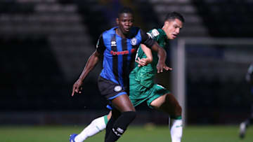 Rochdale's Kwadwo Baah is on Bayern Munich's radar. (Photo by James Gill - Danehouse/Getty Images)