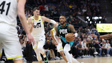 Utah Jazz, Damian Lillard. Mandatory Credit: Rob Gray-USA TODAY Sports