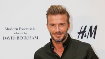 LOS ANGELES, CA - SEPTEMBER 26: David Beckham attends the launch of David Beckham's H