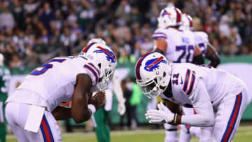 EAST RUTHERFORD, NJ - NOVEMBER 02: Wide receiver Zay Jones (Photo by Al Bello/Getty Images)