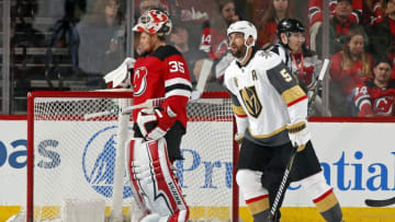 NEWARK, NJ - MARCH 4: Deryk Engelland