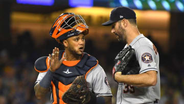 Houston Astros catcher Martin Maldonado (Photo by Jayne Kamin-Oncea/Getty Images)
