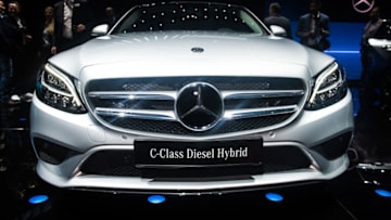 GENEVA, SWITZERLAND - MARCH 06: Mercedes-Benz C-Class Diesel Plug-In Hybrid is displayed at the 88th Geneva International Motor Show on March 6, 2018 in Geneva, Switzerland. Global automakers are converging on the show as many seek to roll out viable, mass-production alternatives to the traditional combustion engine, especially in the form of electric cars. The Geneva auto show is also the premiere venue for luxury sports cars and imaginative prototypes. (Photo by Robert Hradil/Getty Images)