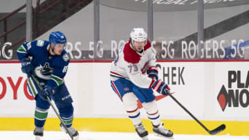 VANCOUVER, BC - JANUARY 20: Tyler Toffoli Montreal Canadiens (Photo by Rich Lam/Getty Images)