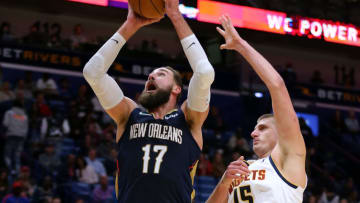 Jonas Valanciunas #17 of the New Orleans Pelicans (Photo by Jonathan Bachman/Getty Images)