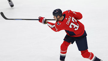 Zdeno Chara, Washington Capitals Mandatory Credit: Geoff Burke-USA TODAY Sports