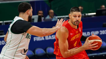Nikola Vucevic, Chicago Bulls, 2023 FIBA World Cup (Photo by Dante Dennis Diosina Jr/Anadolu Agency via Getty Images)