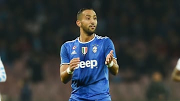 NAPLES, ITALY - APRIL 05: Medhi Benatia of Juventus FC in action during the TIM Cup match between SSC Napoli and Juventus FC at Stadio San Paolo on April 5, 2017 in Naples, Italy. (Photo by Francesco Pecoraro/Getty Images)