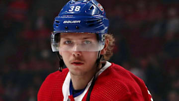 Oct 11, 2018; Montreal, Quebec, CAN; Montreal Canadiens Nikita Scherbak. Mandatory Credit: Jean-Yves Ahern-USA TODAY Sports