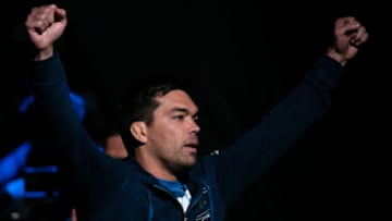 RIO DE JANEIRO, BRAZIL - MAY 11: Lyoto Machida of Brazil poses on the scale during the UFC 224 weigh-in at Jeunesse Arena on May 11, 2018 in Rio de Janeiro, Brazil. (Photo by Buda Mendes/Zuffa LLC/Zuffa LLC via Getty Images)