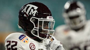 Darvon Hubbard, Texas A&M Football Mandatory Credit: Jasen Vinlove-USA TODAY Sports