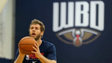 METAIRIE, LA - OCTOBER 16: Nicolo Melli #20 of the New Orleans Pelicans (Photo by Layne Murdoch Jr./NBAE via Getty Images)