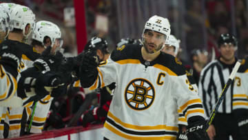 Patrice Bergeron #37, Boston Bruins Mandatory Credit: James Guillory-USA TODAY Sports