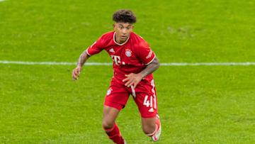 Chris Richards in action for Bayern Munich.(Photo by Boris Streubel/Getty Images)